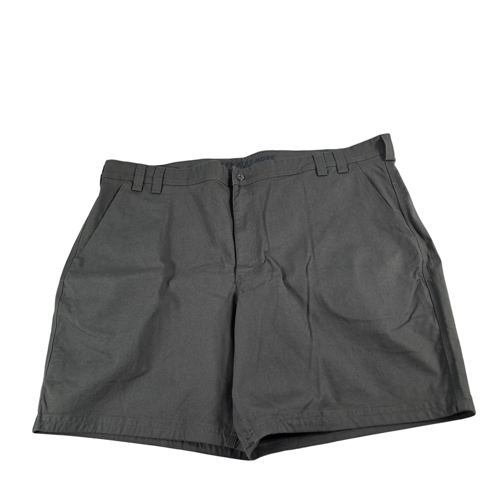Duluth‎ Trading Co Flex Fire Hose Relaxed Fit Shorts Mens 48 Gray 13409 9 Inseam